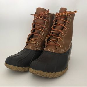 LL Bean “Bean Boots” leather duck boots